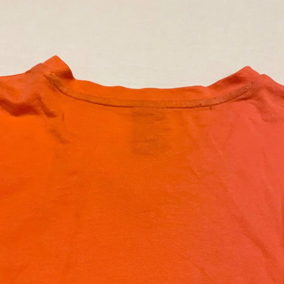 US Polo Assn Orange Mens Tshirt Mens Medium Shirt - Picture 13 of 16